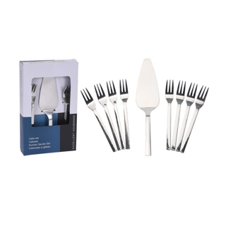 Excellent Houseware taartvorken met schep 9-delige set - Afbeelding 3