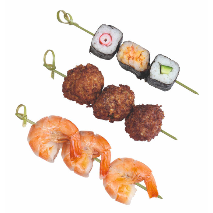 Bamboe spiezen 40st - Afbeelding 2