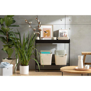 Curver Jute Mand vierkant 17 l off white - Afbeelding 2