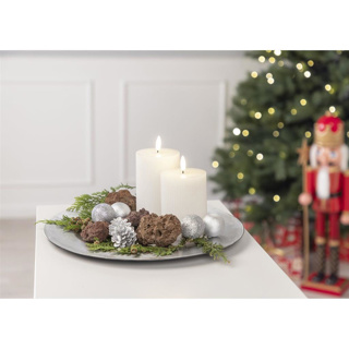 Onderzetbord 33 cm zilver - Afbeelding 3