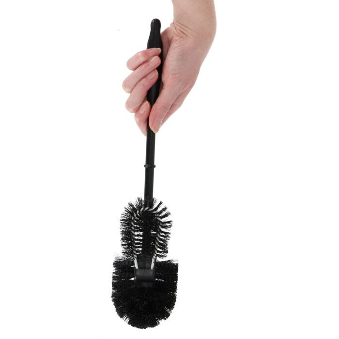 Dutch House Toiletborstel Met Extra Kop Zwart - Afbeelding 5