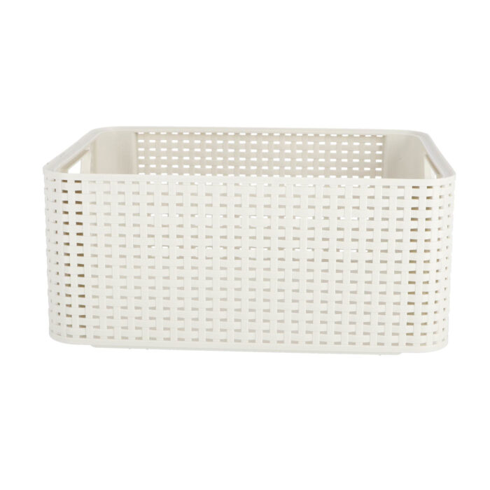 Curver Style Opbergmand maat M 18 l wit - Afbeelding 3