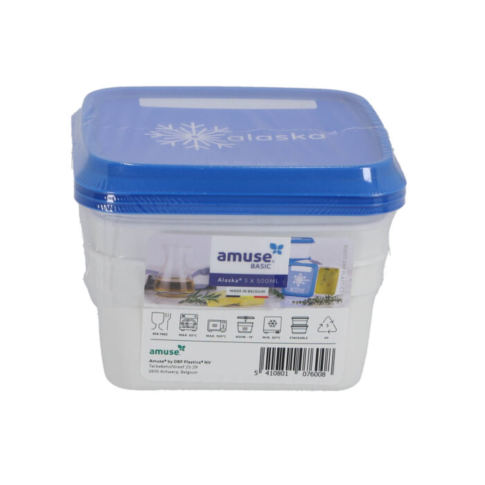 Diepvriesdoos 500Ml Set3 Alaska - Afbeelding 2