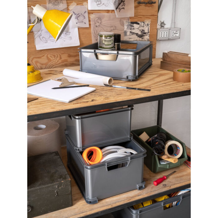 Curver Unibox 15L Zilver - Afbeelding 2