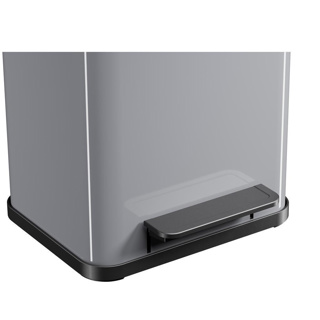 Hailo Öko Duo Plus Pedaalemmer 2X9L Rvs - Afbeelding 3