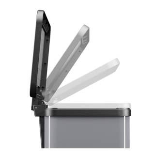 Hailo Öko TrioPlus Pedaalemmer 3X9L Metallic Grijs - Afbeelding 3