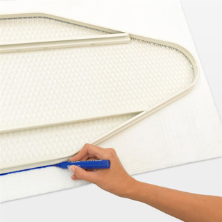 Brabantia vilt onderlaag universeel 135 x 49 cm wit - Afbeelding 2