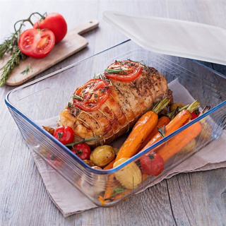 Pyrex Cook & Freeze Ovenschalen Rechthoek Set van 2 22 x 17 en 24 x19 cm - Afbeelding 2