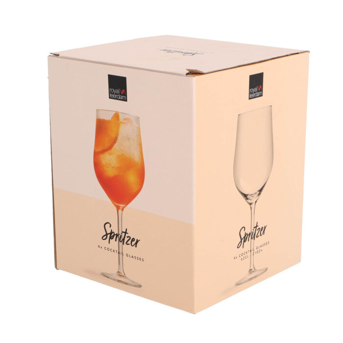 Royal Leerdam Spritzer Glazen 4 Stuks - Afbeelding 2