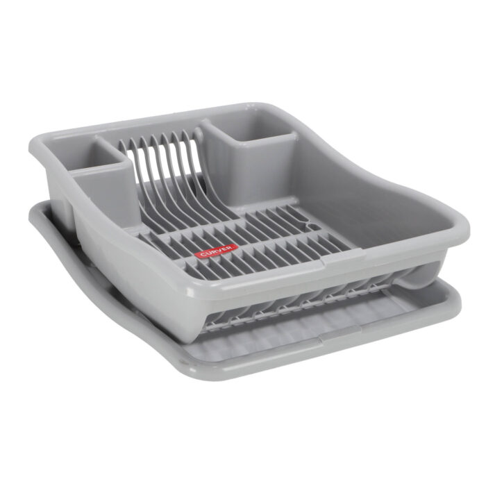 Curver Afdruiprek S Op Plateau Lichtgrijs - Afbeelding 4