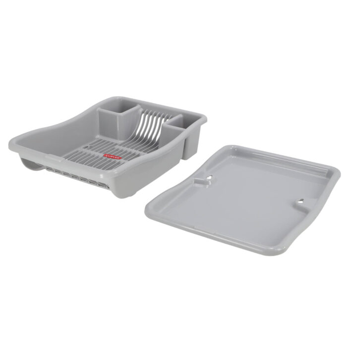 Curver Afdruiprek S Op Plateau Lichtgrijs - Afbeelding 5