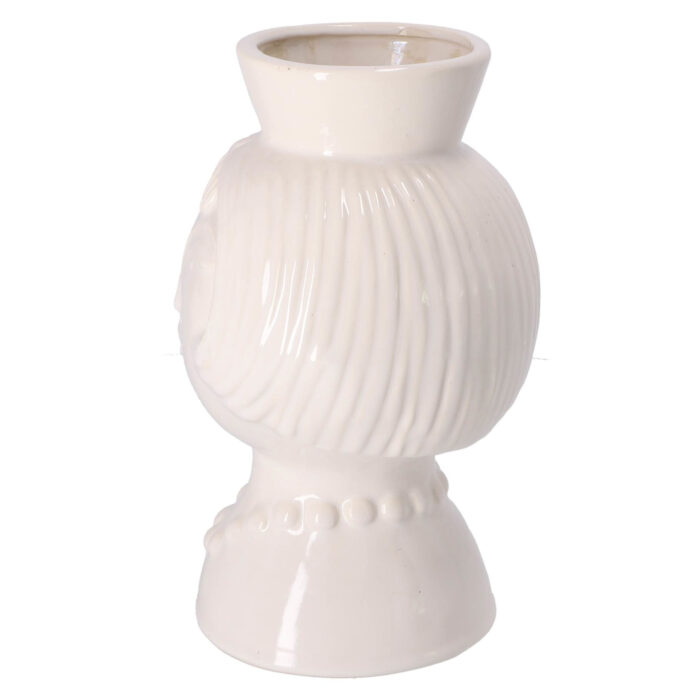 Gusta Vaas Met Gezicht Ø16 5X23,5Cm - Afbeelding 4