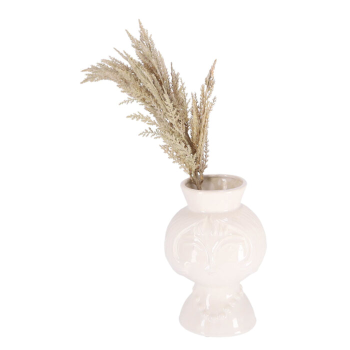 Gusta Vaas Met Gezicht Ø16 5X23,5Cm - Afbeelding 5