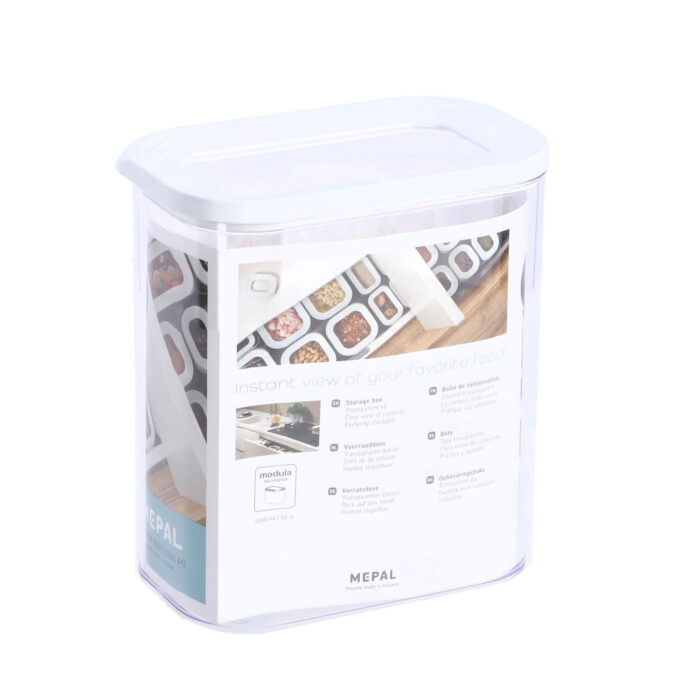 Mepal Modula bewaardoos 1,5 l witte deksel - Afbeelding 5