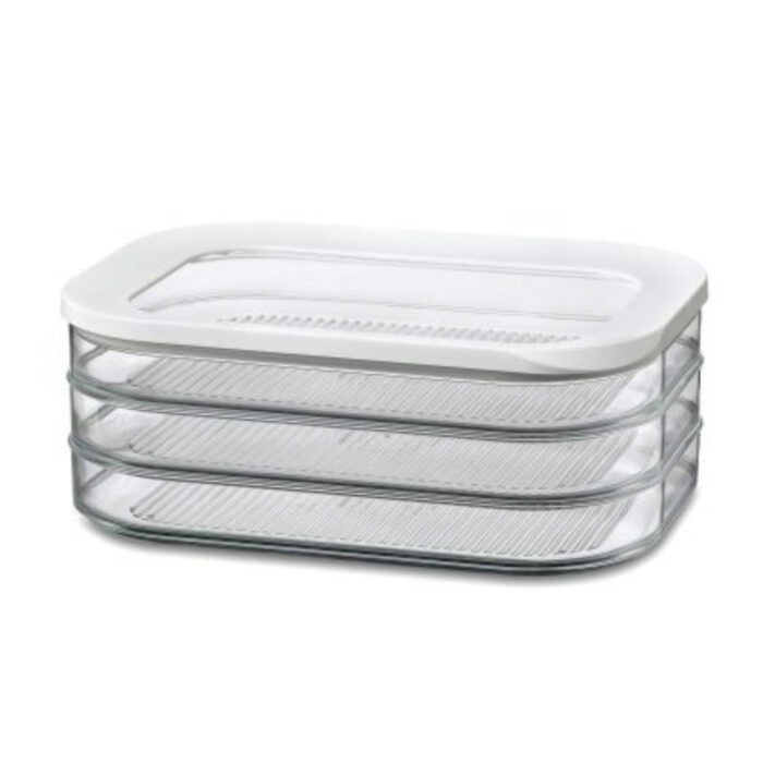 Mepal Modula vleeswarendoos 3-laags witte deksel - Afbeelding 3