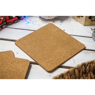 Pannenonderzetters kurk 19 cm set van 3 - Afbeelding 3