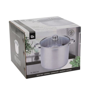 Excellent Houseware pan met deksel 9 liter - Afbeelding 5