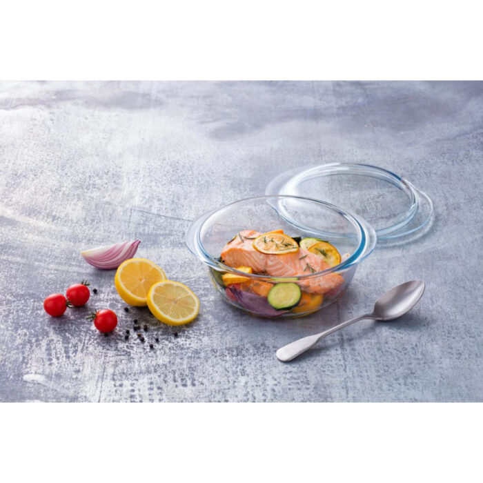 Pyrex Ovenschaal Met Deksel 1,6L en 0,5L - Afbeelding 4