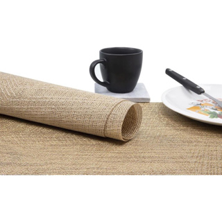 Placemat 30x45cm polyester goud - Afbeelding 2