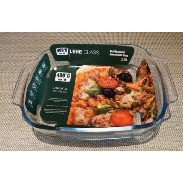 Ovenschaal glas 2700 ml - Afbeelding 4