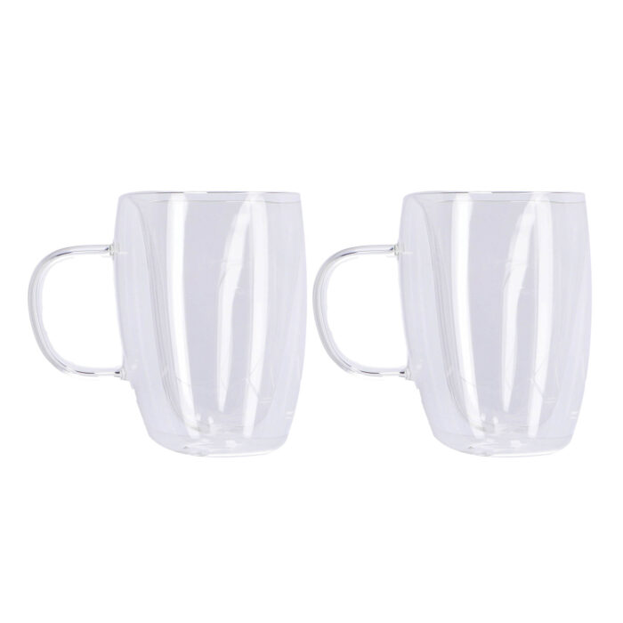 Mok dubbelwandig 350ml set van 2 met handgreep - Afbeelding 3