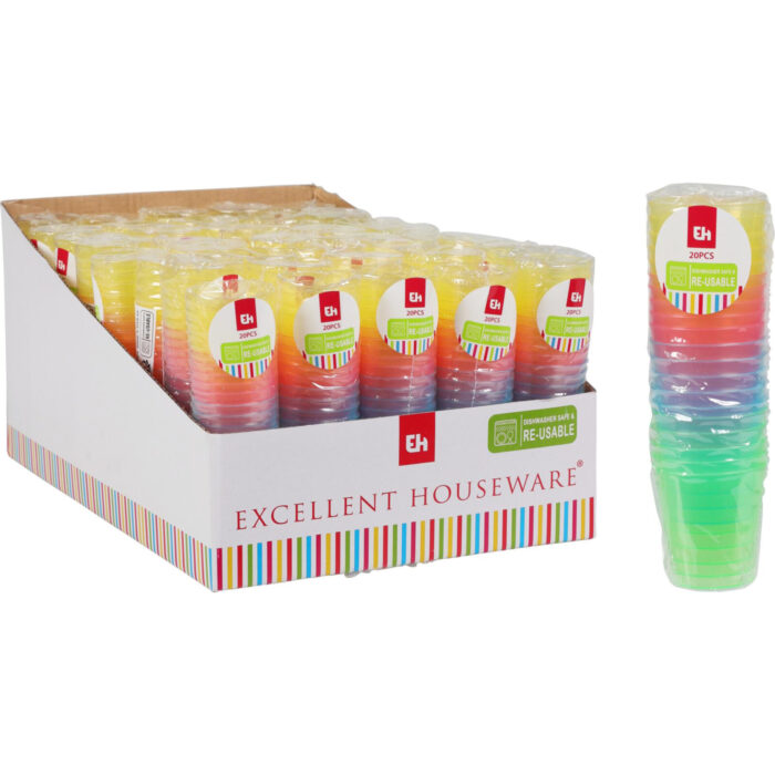 Shotglas set van 20 stuks - Afbeelding 3