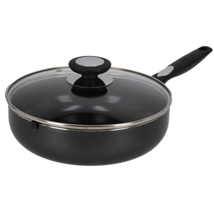 Beka pro induc hapjespan met glazen deksel 24 cm - Afbeelding 3