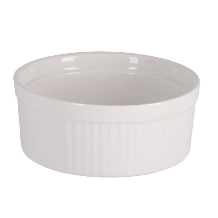 Souffleschaaltje 12x5cm wit - Afbeelding 3