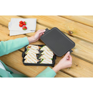 Brabantia lunchbox Make & Take plat Donkergrijs - Afbeelding 6