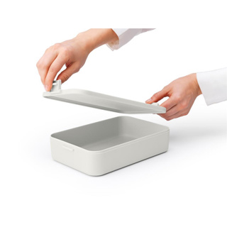 Brabantia lunchbox Make & Take Groot Lichtgrijs - Afbeelding 3