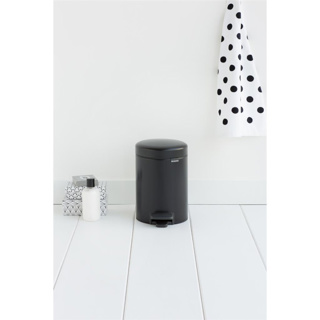 Brabantia pedaalemmer Newicon 3L mat zwart - Afbeelding 4
