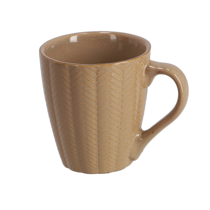 beker aardewerk 200 ml 4 assorti - Afbeelding 2