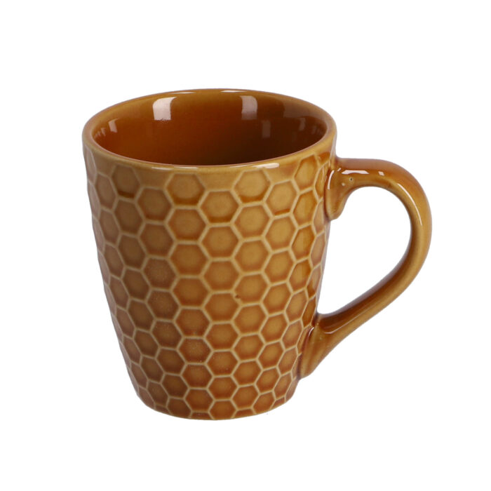 beker aardewerk 200 ml 4 assorti - Afbeelding 3