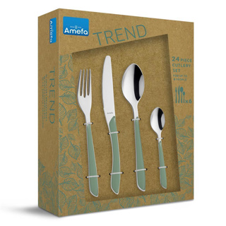 Amefa bestekset eclat 24 delig green - Afbeelding 5