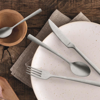 Amefa bestekset vintage stonewash 16 delig - Afbeelding 3