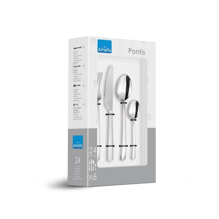 Amefa bestekset 24 delig pontis