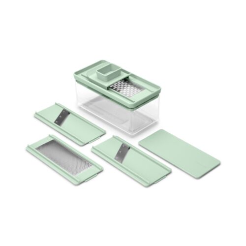 Brabantia tasty+ mandoline set jade green