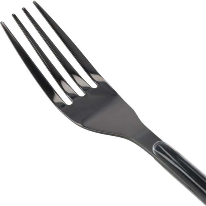 Amefa bestekset lumino 6 delig zwart - Afbeelding 2