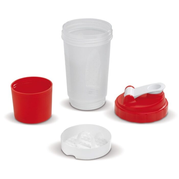 Shaker plastic met opbergvakje - Afbeelding 2
