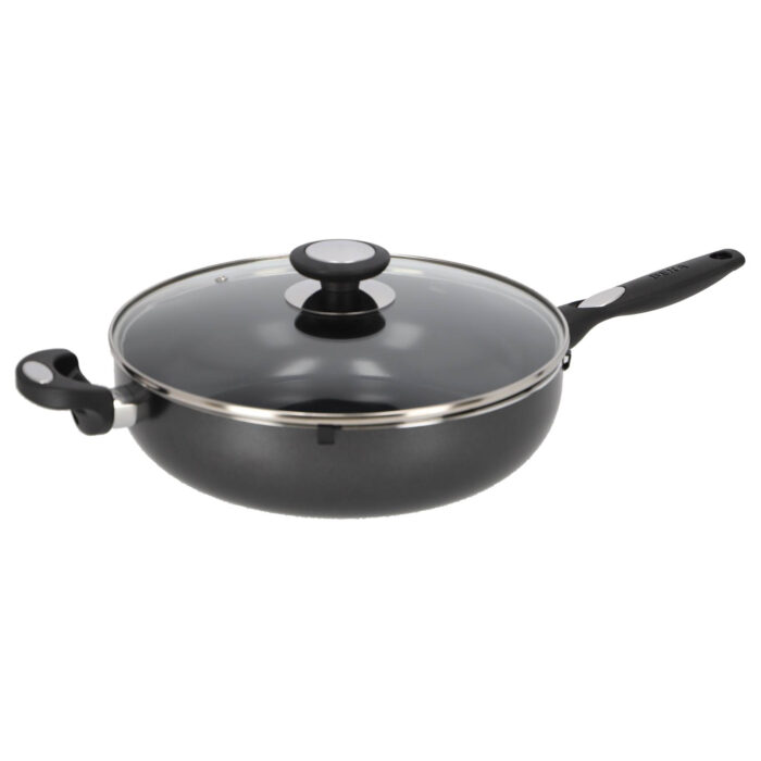 Beka pro induc hapjespan met glazen deksel 28 cm - Afbeelding 3