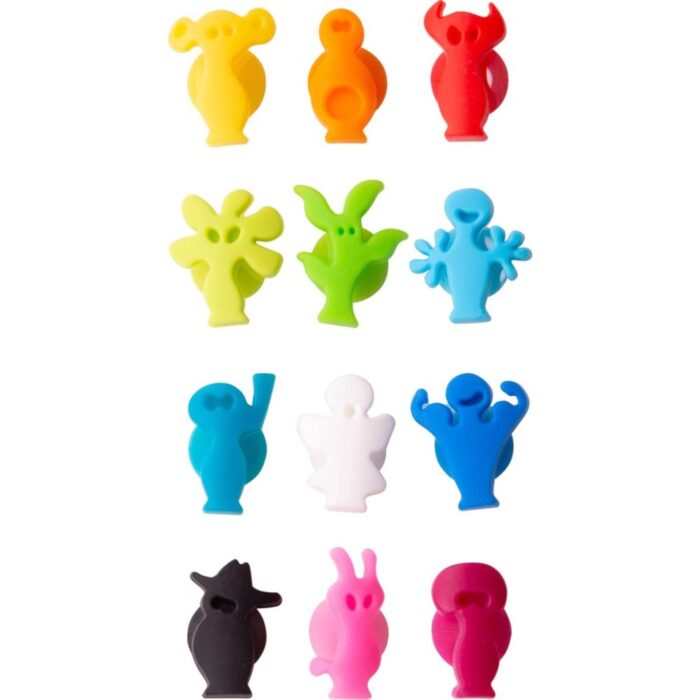 Vacu vin glasmarkers 12ST