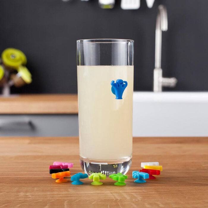 Vacu vin glasmarkers 12ST - Afbeelding 2