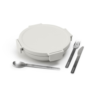Brabantia lunchkom Make & Take 1L Lichtgrijs - Afbeelding 2