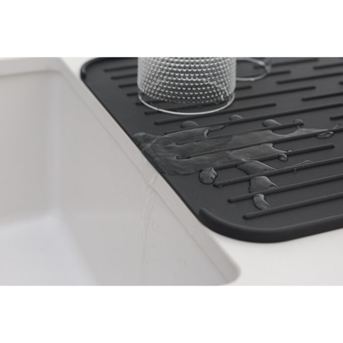 Brabantia SinkSide Silicone afdruipmat - Dark Grey - Afbeelding 4