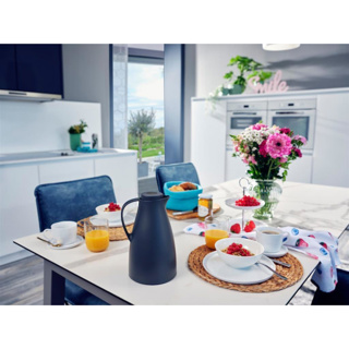 Leifheit isoleerkan harmonic 1L donkerblauw - Afbeelding 3