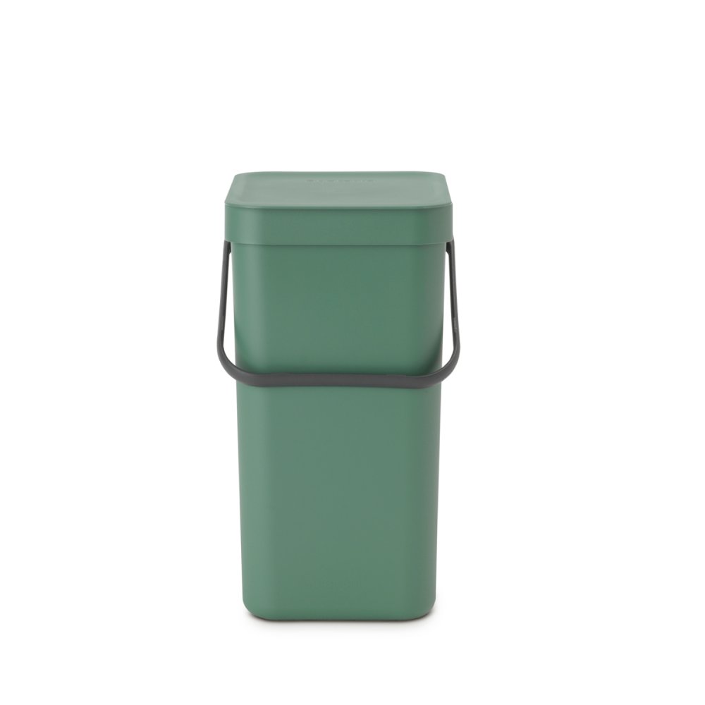 Brabantia afvalemmer Sort & Go 12L fir groen