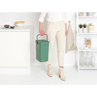 Brabantia afvalemmer Sort & Go 12L fir groen - Afbeelding 4