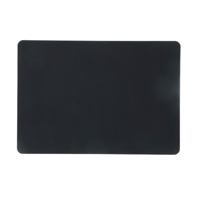 Placemat leer zwart 43x30 cm - Afbeelding 2