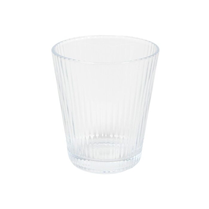 Drinkglas lines clear Ø 9x10 cm 335 ml