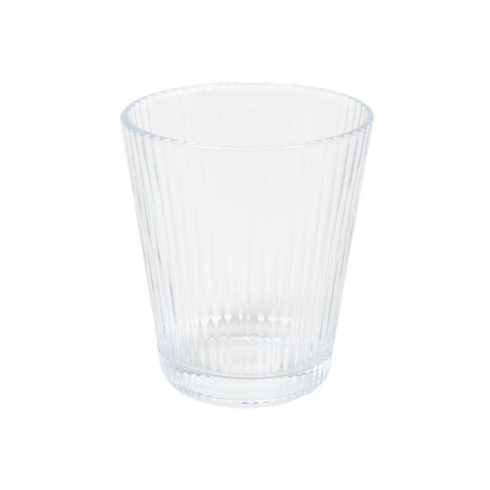 Drinkglas lines clear Ø 9x10 cm 335 ml